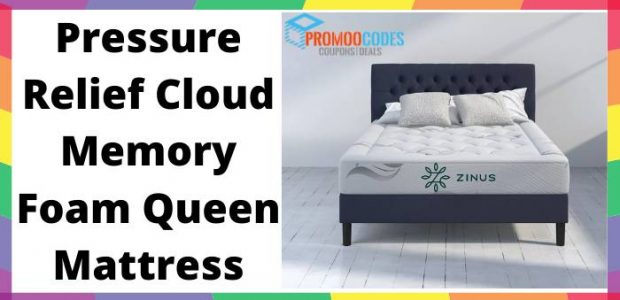 pressure relief cloud memory foam mattress queen